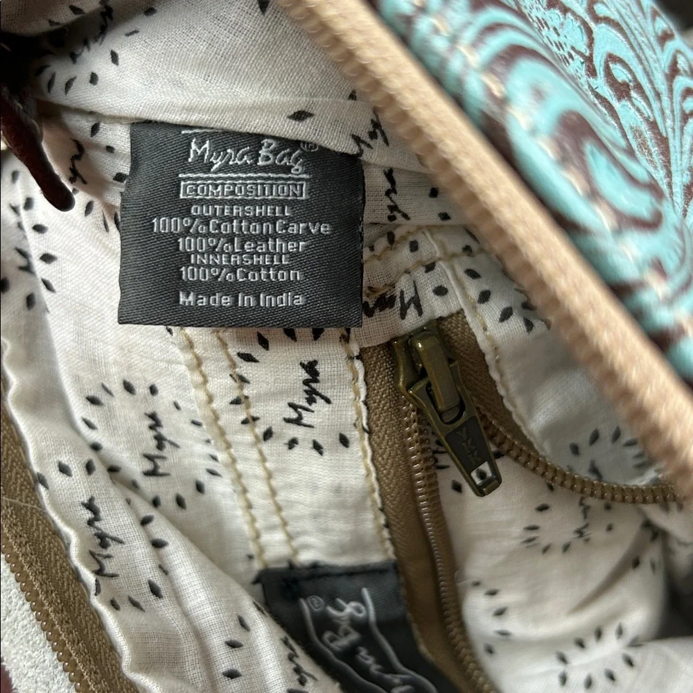 Myra Bag Cobal Blue Conceal Carry Bag - Picture 8 of 10